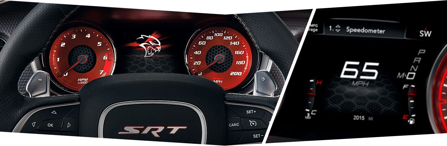The Performance Pages screen on the touchscreen of the 2022 Dodge Charger.